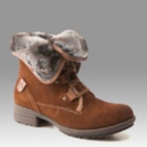 Denver Hayes ‘Angela’ suede lace up boots